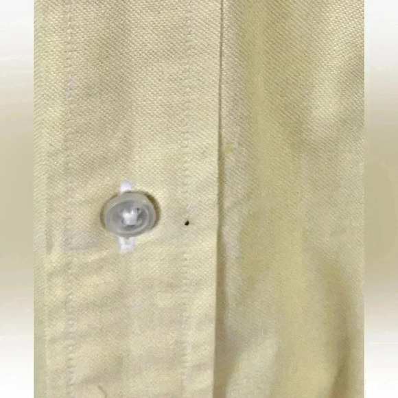 Vintage Tommy Hilfiger Men’s Yellow Long Sleeve Button Down Shirt S relaxed fit - Picture 11 of 15